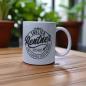 Preview: Keramiktasse Ruhestand Endlich Rentner personalisiert Kaffeebecher Teetasse Kaffeetassee - Artikel Nr. 1100080